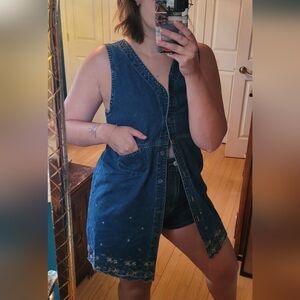 Denim Sleeveless Dress